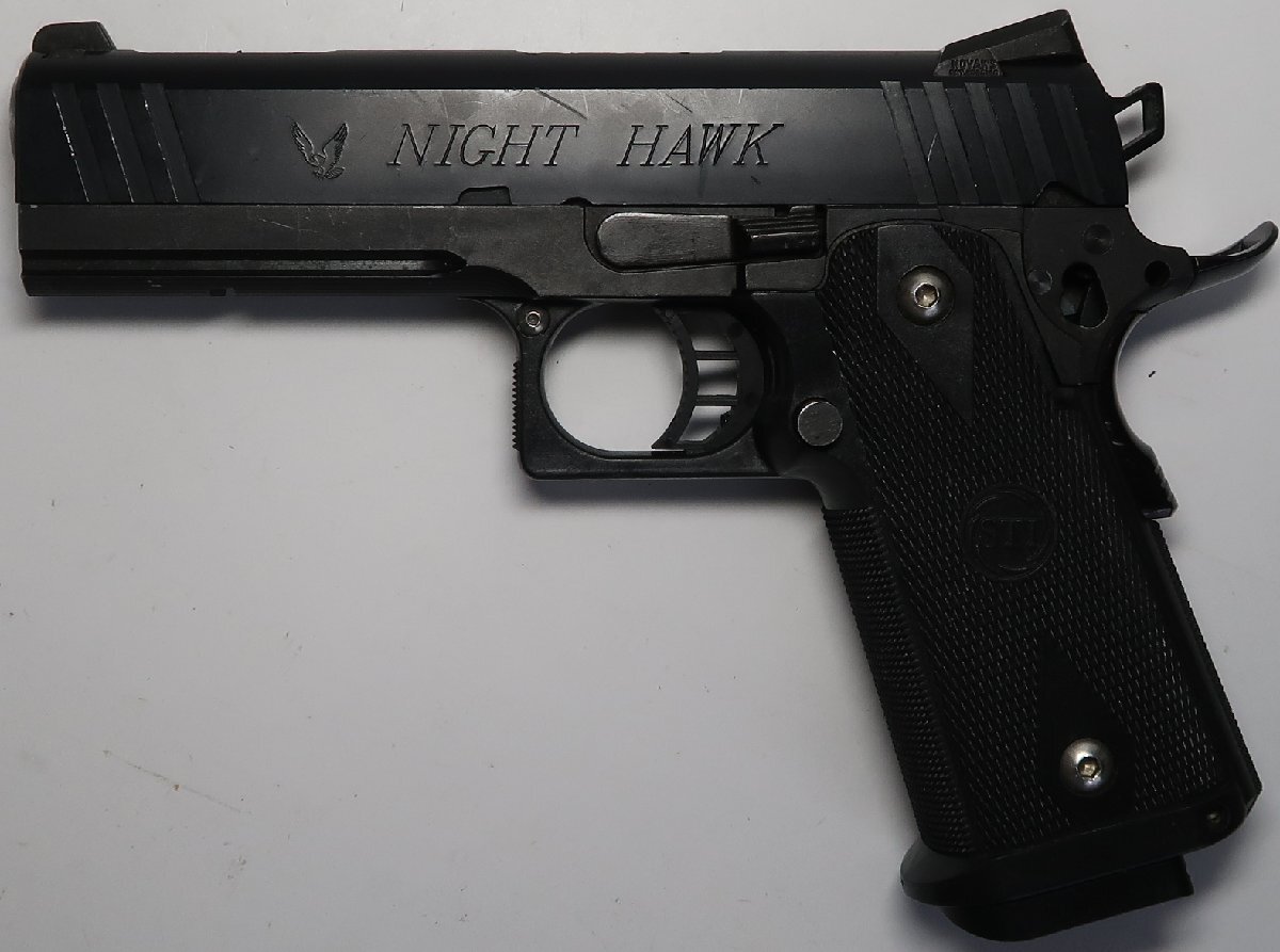 KSC, STI, NIGHT HAWK, 中古,破損あり