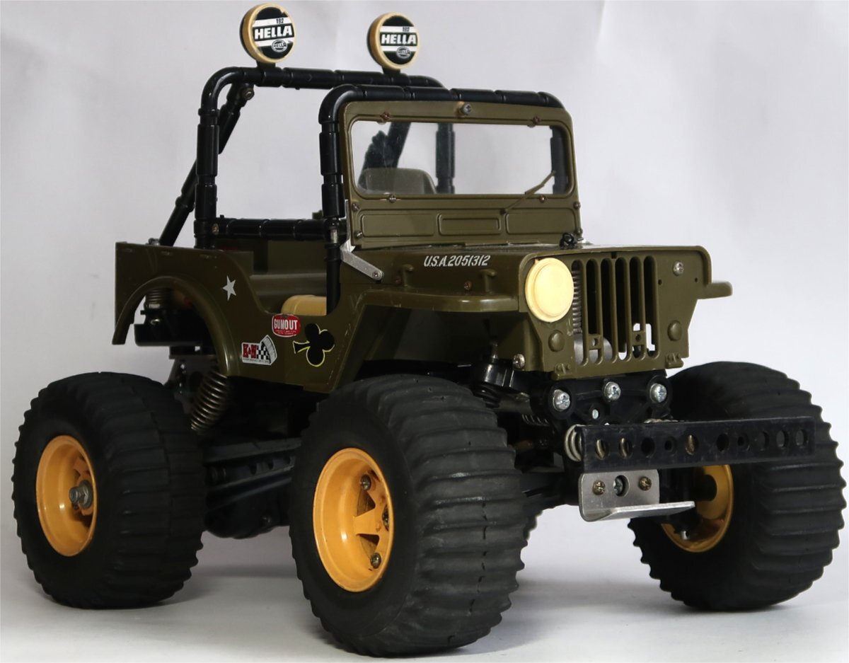 TAMIYA, ワイルドウィリス, 中古,破損及び不足あり