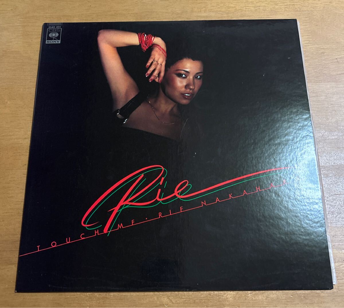 LP 中原理恵 RIE NAKAHARA / TOUCH 帯無し 25AH404 竜真知子 筒美京平 吉田美奈子 山下達郎 鈴木茂 坂本龍一 和モノ 和物 昭和歌謡