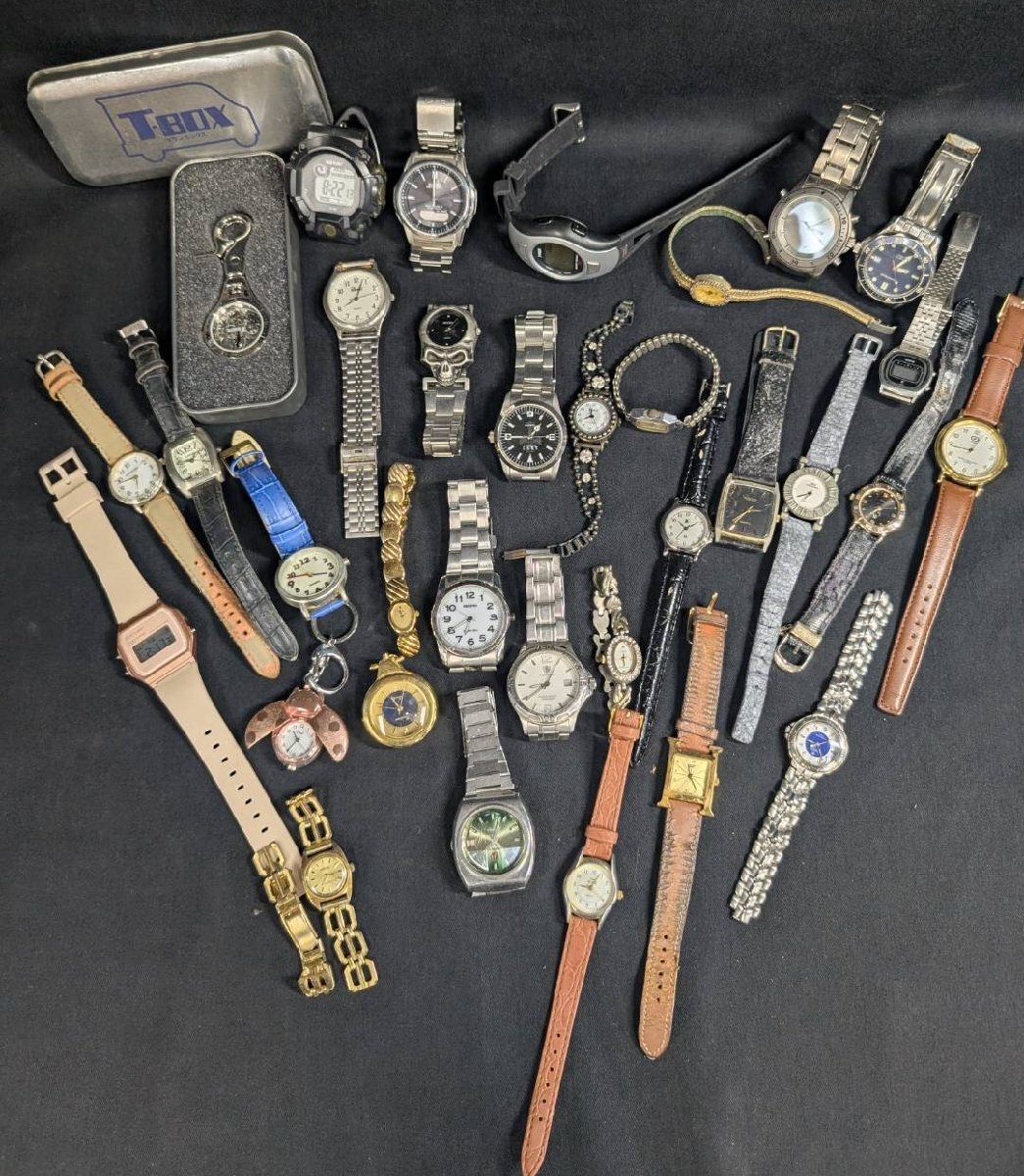 AA298 　腕時計★色々まとめて★ジャンク品★T-BOX★Domi★RADO★CASIO★ROAMER★ヴィンテージ【1円スタート】