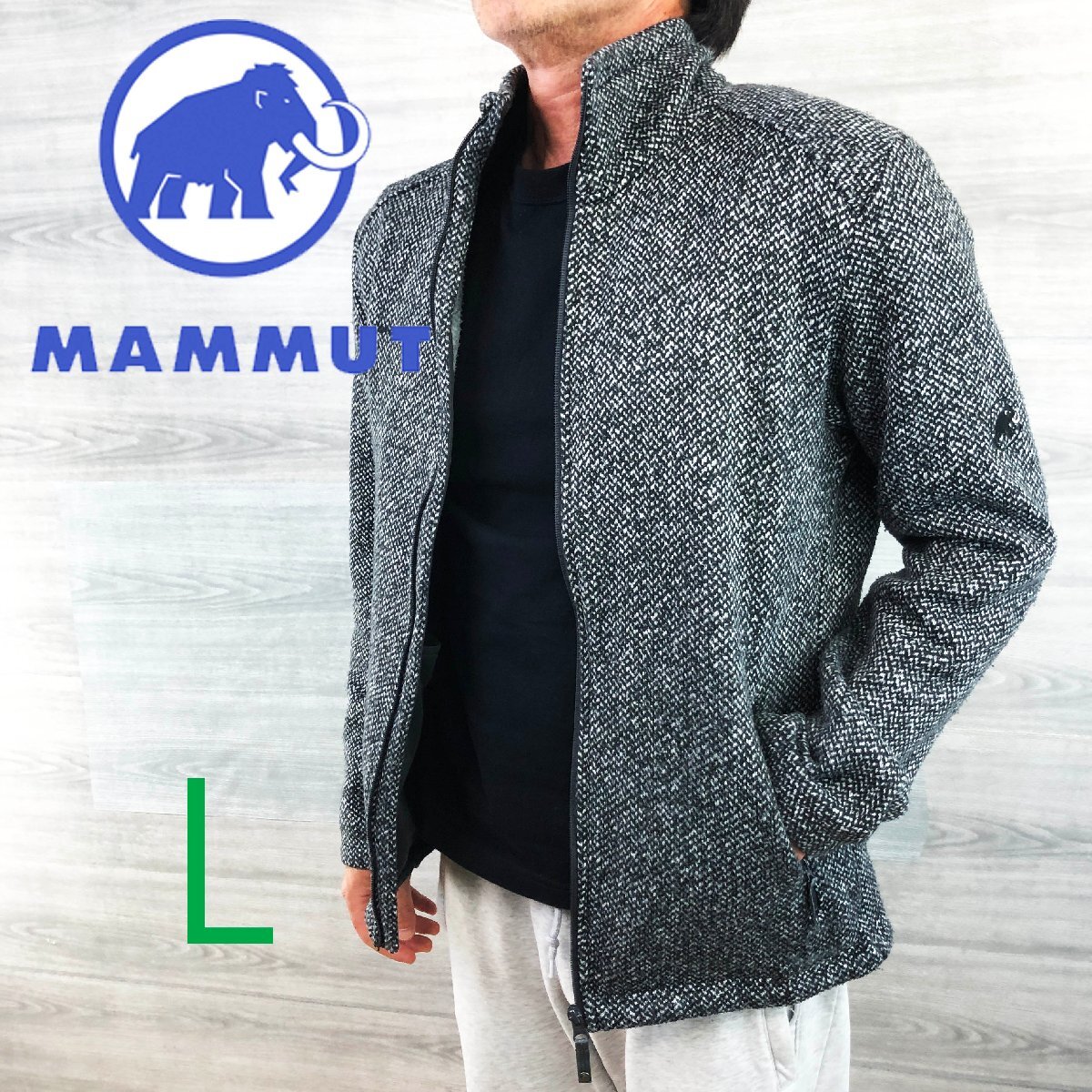 MAMMUT●マムート＜ニット フリース ジャケット＞M0398c