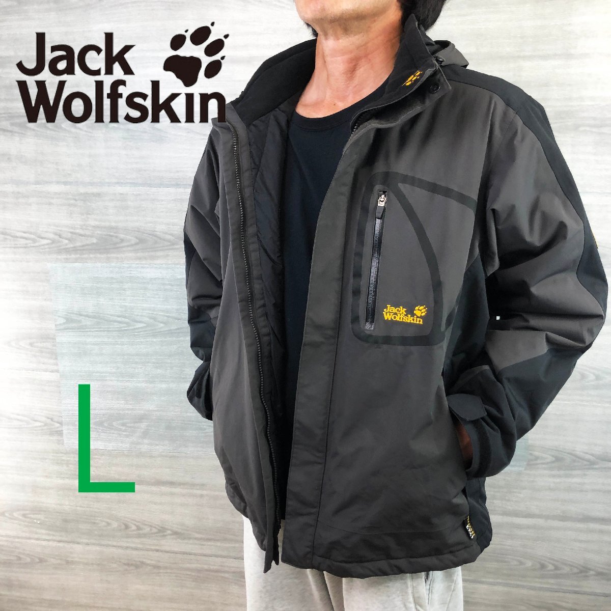 ジャックウルフスキン＜TEXAPORE 防風 防水ジャケット＞M2008m