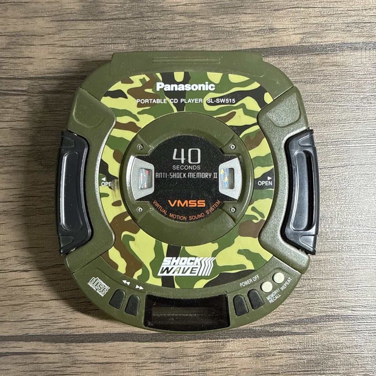 SL-SW515 Panasonic portable CD Player SHOCK WAVE ポータブルCDプレーヤー.ジャンク