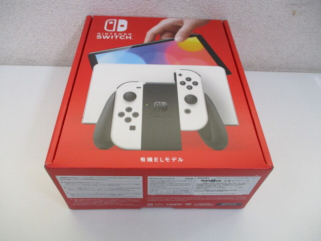 Nintendo Switch ニンテンドースイッチ 有機ELモデル 本体 ホワイト 未開封品 激安1円スタート