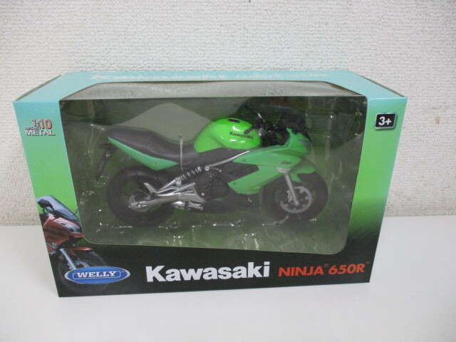 WELLY ウェリー Kawasaki NINJA 650R カワサキ ニンジャ 1/10 未開封品 激安1円スタート