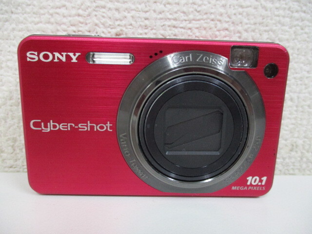 SONY ソニー Cyber-shot サイバーショット DSC-W170 レッド コンパクトデジタルカメラ 本体のみ ジャンク品 激安1円スタート