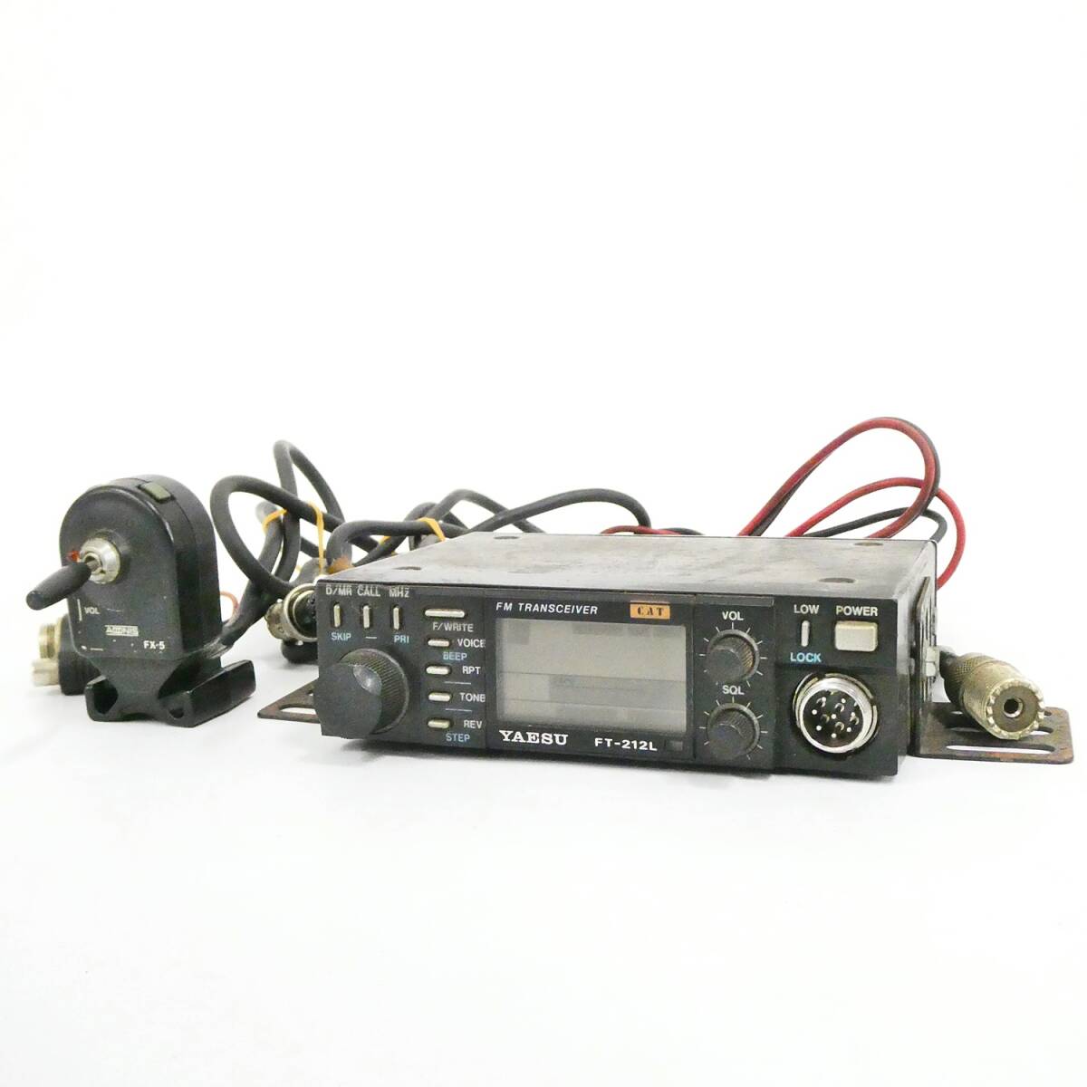 YAESU ヤエス FMトランシーバー FT-212L / ADONIS FX-5 スイッチ付き 八重洲無線 アマチュア無線 Kキ31