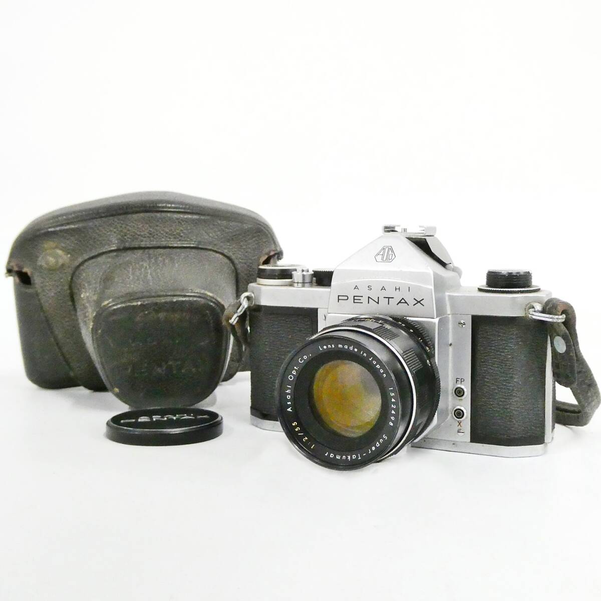 ASAHI PENTAX フィルムカメラ S2 一眼レフ レンズ SUPER TAKUMAR 55mm F2 マニュアルフォーカス アサヒ ペンタックス Kキ31