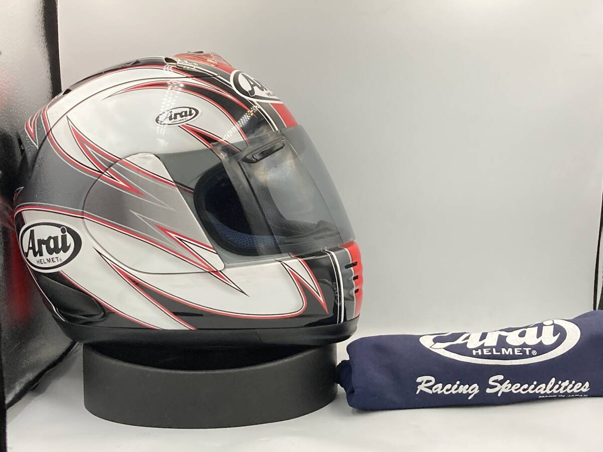  Arai アライ RAPIDE SR ラパイド SR SPIRAL スパイラル フルフェイスヘルメット Lサイズ ラパイドスーパーR SUPER RAPIDE SR ラパイド