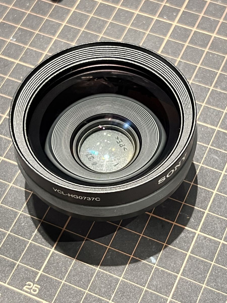 SONY WIDE CONVERSION LENS X0.7 VCL-HG0737C フィルター径37mm