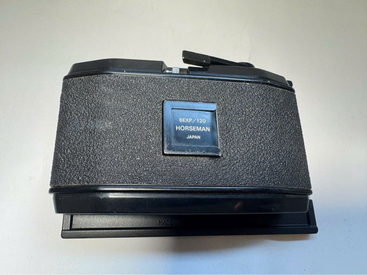 HORSEMAN 6EXP/120 カメラフィルムバック フィルムマガジン ホースマン　現状品