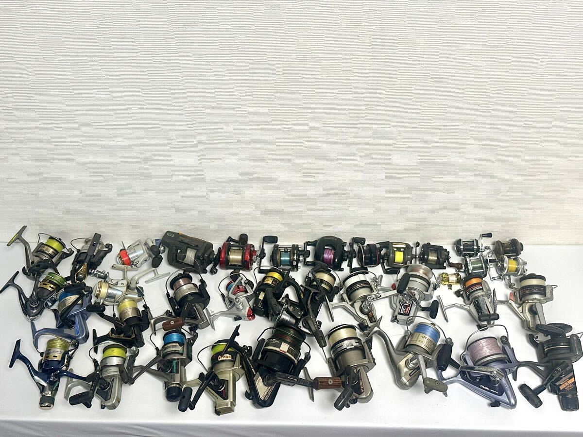 リールまとめ売り 未確認現状品ジャンク ダイワ シマノ スピニング DAIWA SHIMANO RYOBI ベイトリール 船 投げ 