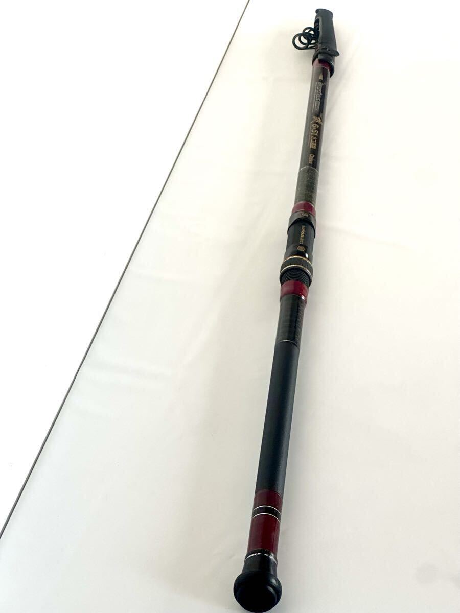 ダイワ アモロファスウイスカー磯 6-51カゴ遠投 美品 現状品 磯竿 Daiwa Amorohous WHISKER THE磯 SZ トーナメント