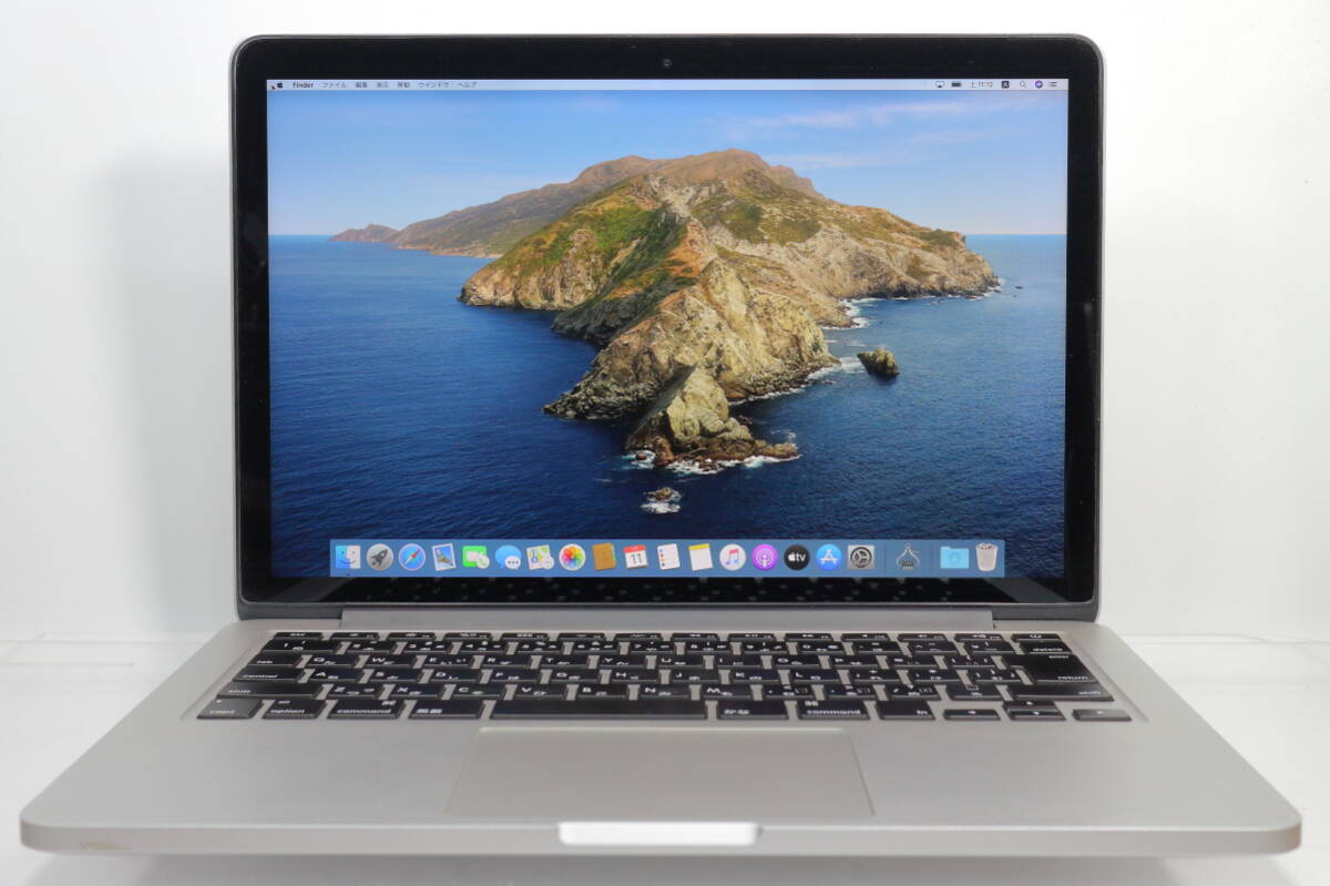 Apple MacBook Pro A1502(Retina,13-inch,Late2013)/2.4GHz Core i5/8GBメモリ/SSD256GB/バッテリー正常/macOS Catalina 10.15.7 #0613