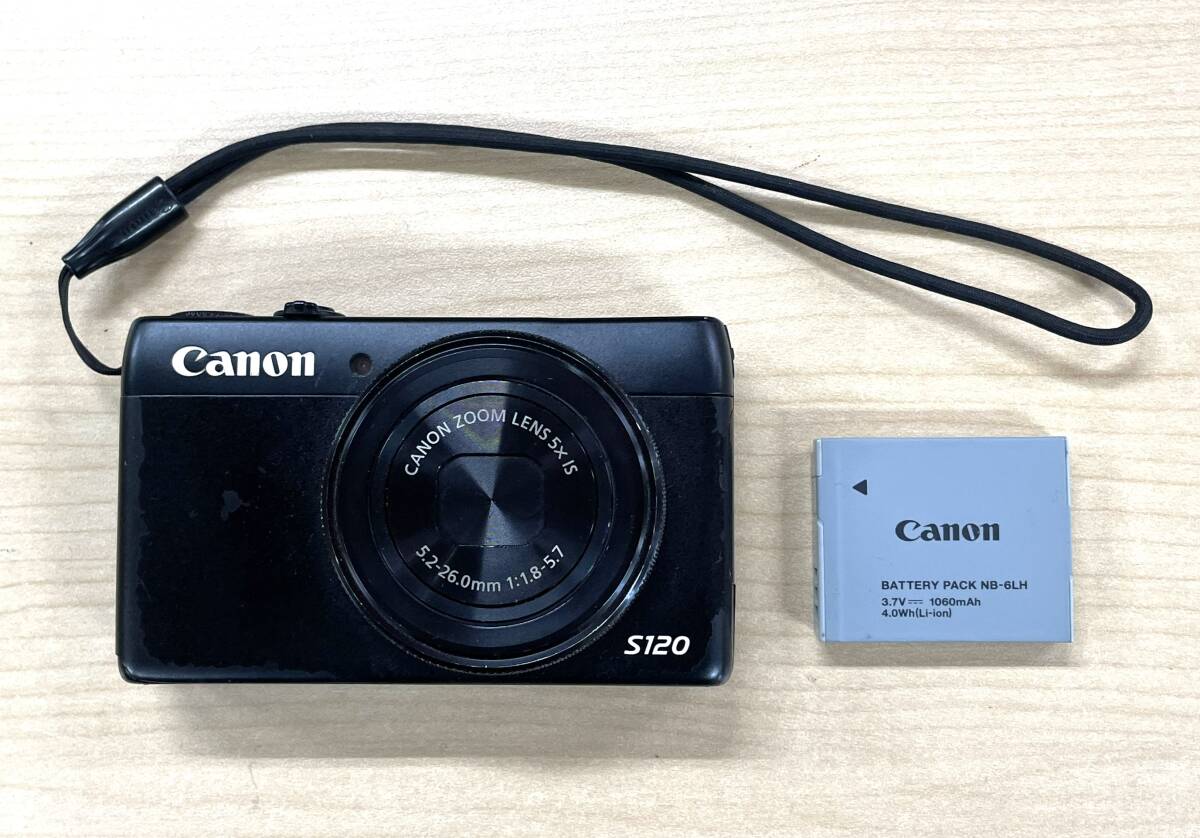キャノン パワーショット　　Canon PowerShot S120 PC2003 コンパクトデジタルカメラ　ブラック