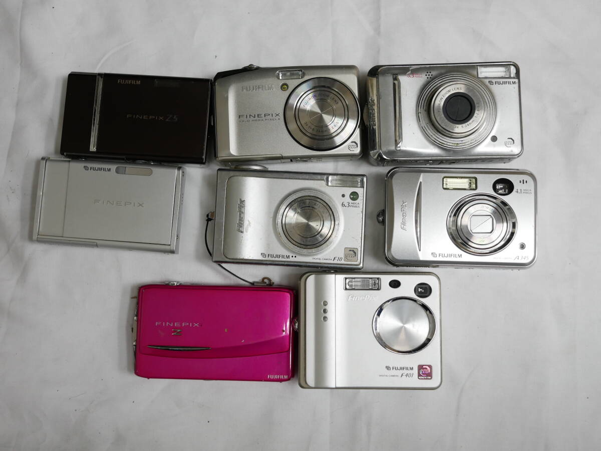 26 FUJIFILM finepix コンデジ 8台まとめ Z1 Z5fd F10 F50fd Z950exrA600 A345 F401 
