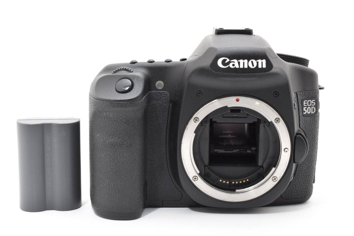 【良品】Canon EOS 50D キヤノン イオス デジタル一眼 ★シャッター回数4,412回★【動作確認済】#2908723