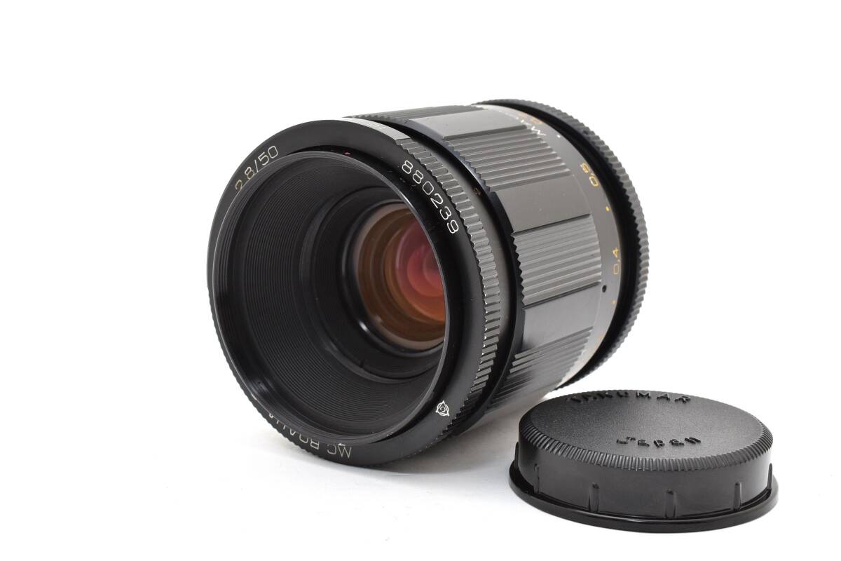 【超希少・極美品】MCボルナ Volna-9 50mm f2.8 M42 星ボケ マクロ【動作確認済】#2912915