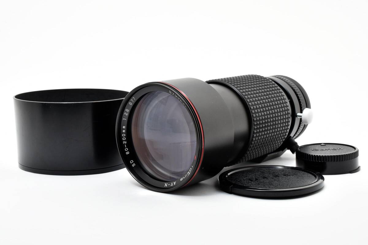 【美品】Tトキナー Tokina AT-X SD 80-200mm F2.8 for Canon FDマウント 【動作確認済】#2933444