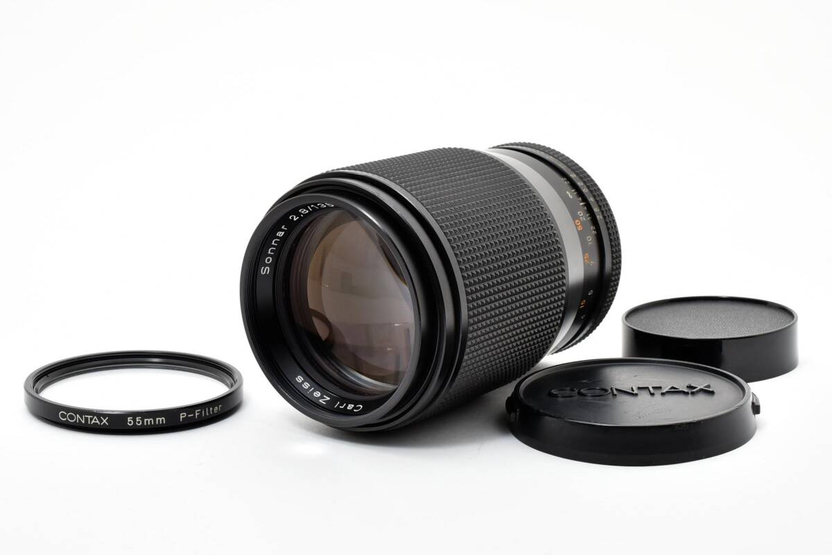【特上美品】CONTAX Carl Zeiss Sonnar T* 135mm F2.8 AEJ コンタックス カールツァイス ゾナー カメラレンズ【動作確認済】#2933452