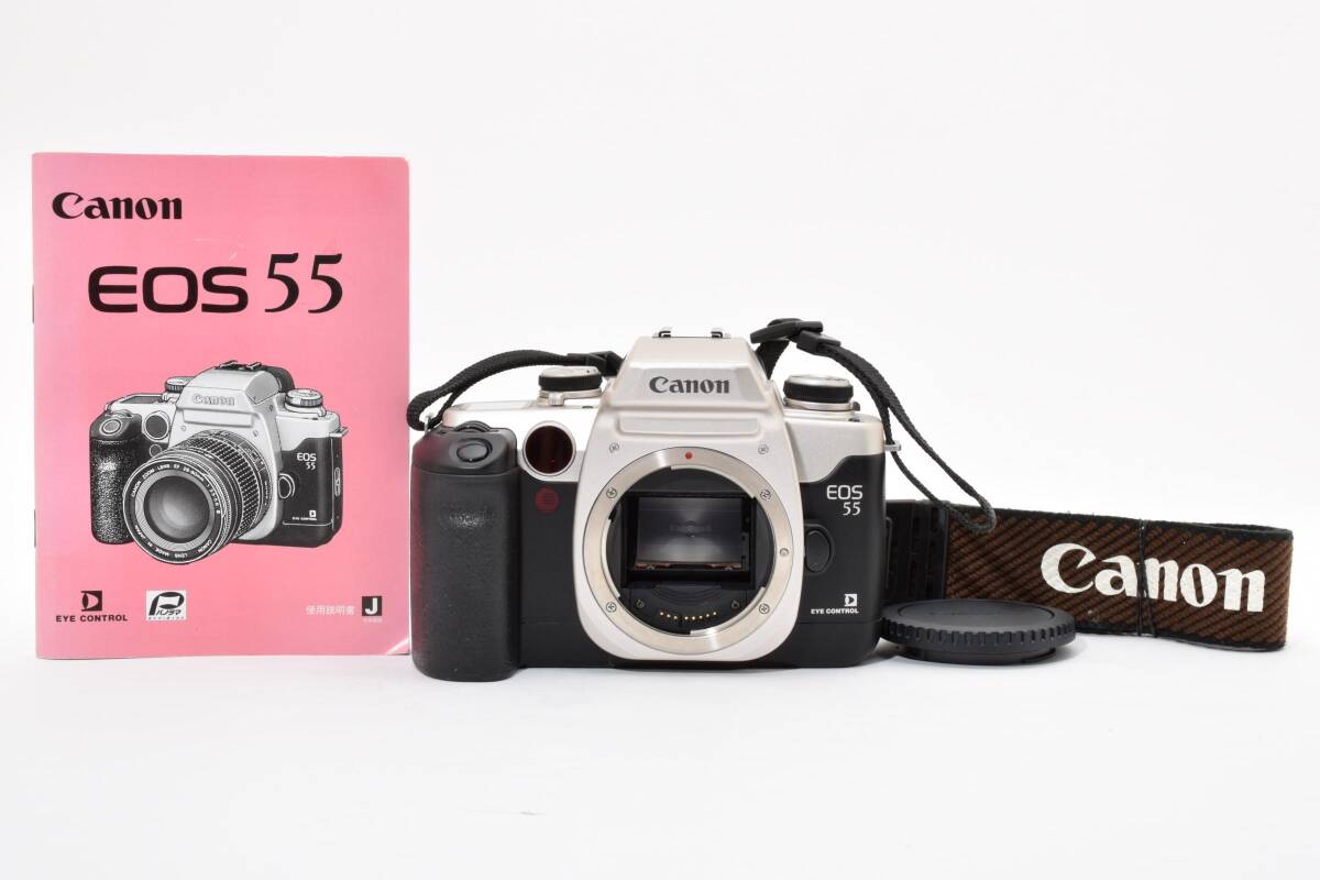 【良品】 キヤノン Canon EOS 55 フィルムカメラ【動作確認済】#2946540