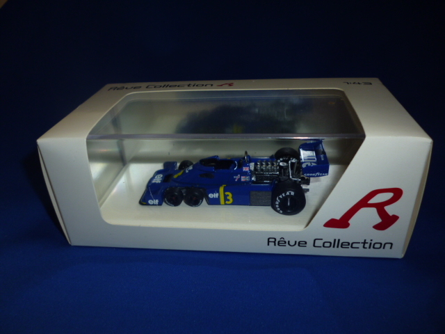 国際貿易 Reve Collection MINI MAX　tyrrell(ティレル) P34 1976 Dutch GP 5th 1/43