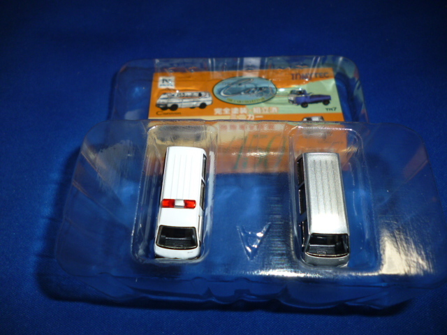 カーコレクション　Vol.7　マツダ ボンゴバン　銀/警視庁