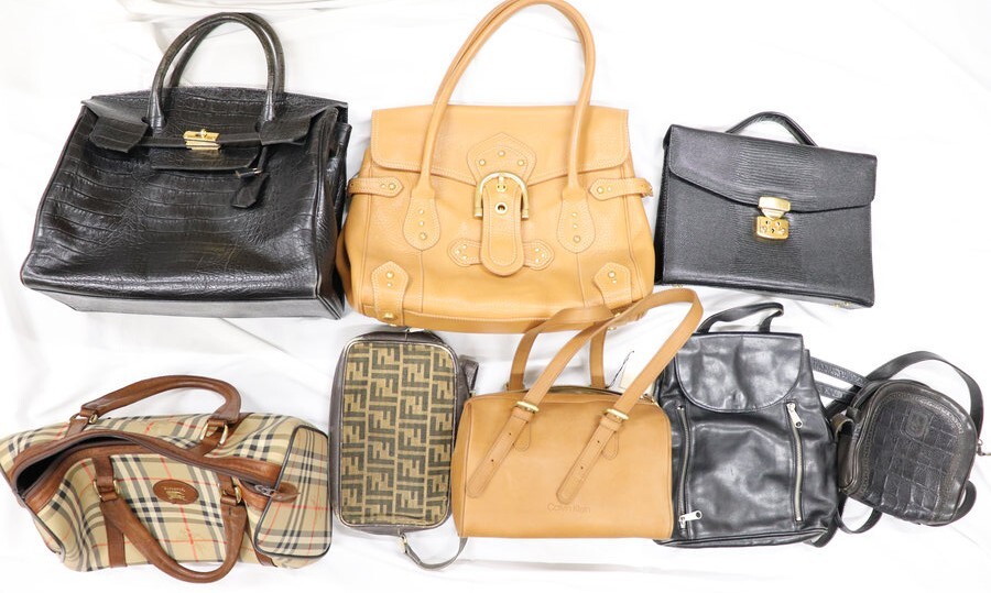 FENDI（フェンディ）Burberry（バーバリーズ）バーキン風/カルバンクライン　レザー　革製品　バック/鞄/カバン　まとめて