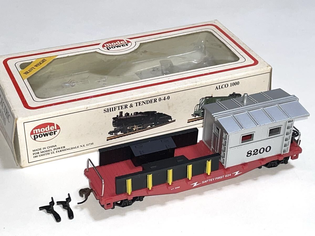 アメリカ型HO貨車 モデルパワー 40フィート業務用カブース 送料込 model power '40 Work Caboose W/Tool Boxes 8200 Safety