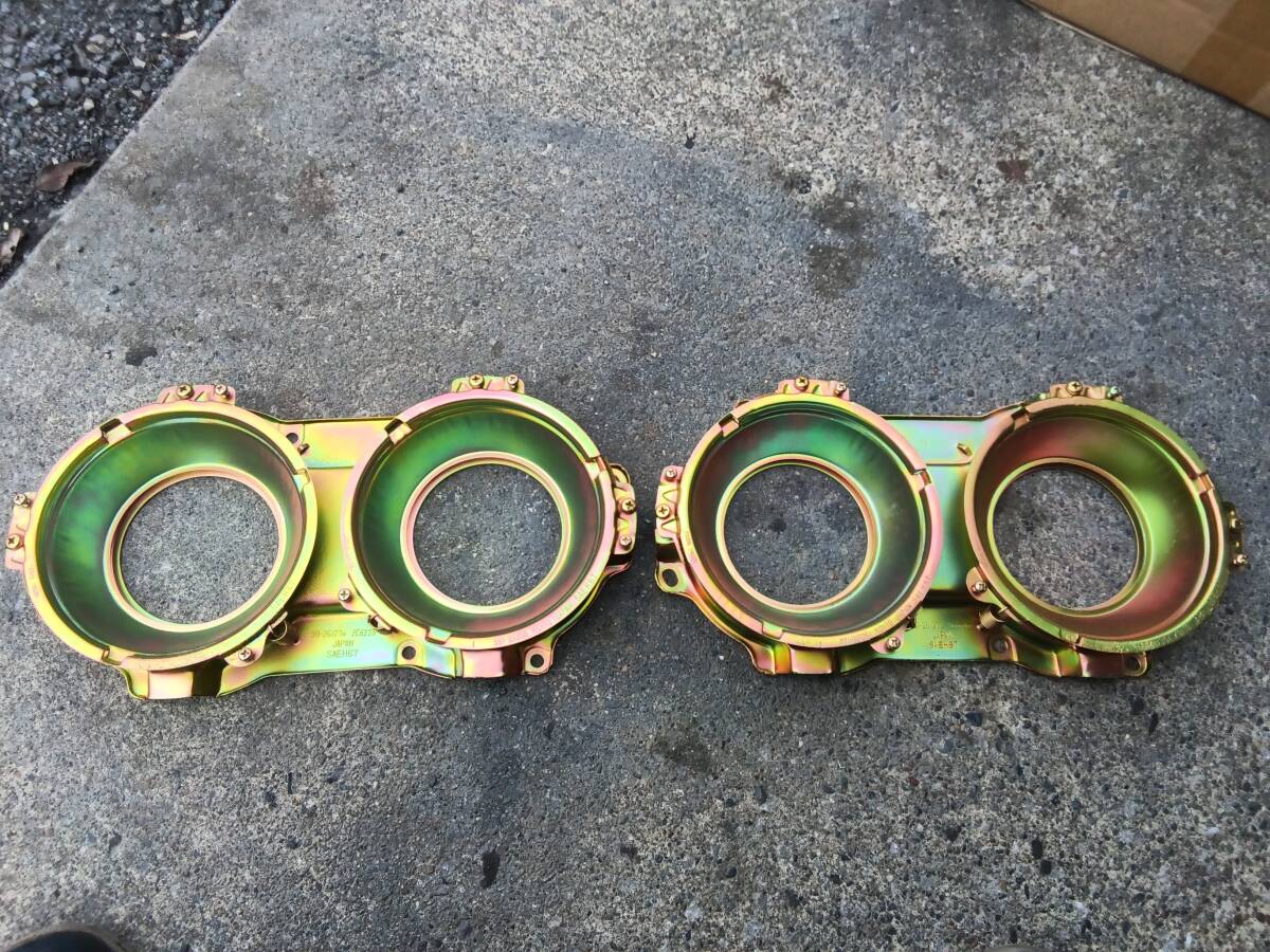 ハコスカ 純正ライトハウジング ライトベゼル KPGC10 KGC10 GC10 PGC10 再メッキ品 旧車