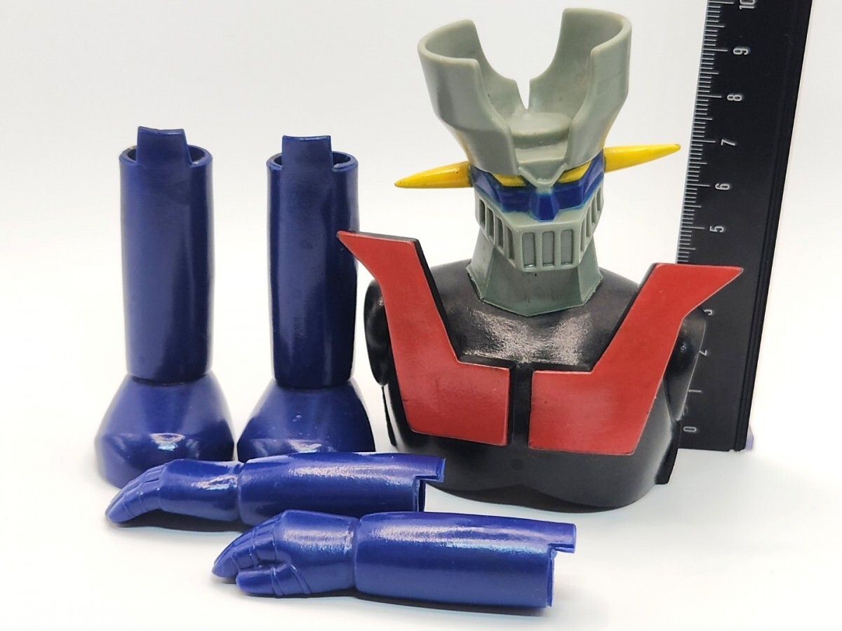 昭和レトロ当時物 変身サイボーグ1号 マジンガーZ ソフビ 変身セット[26F24検]フィギュアHenshin Cyborg Mazinger Z Soft Vinyl Finger