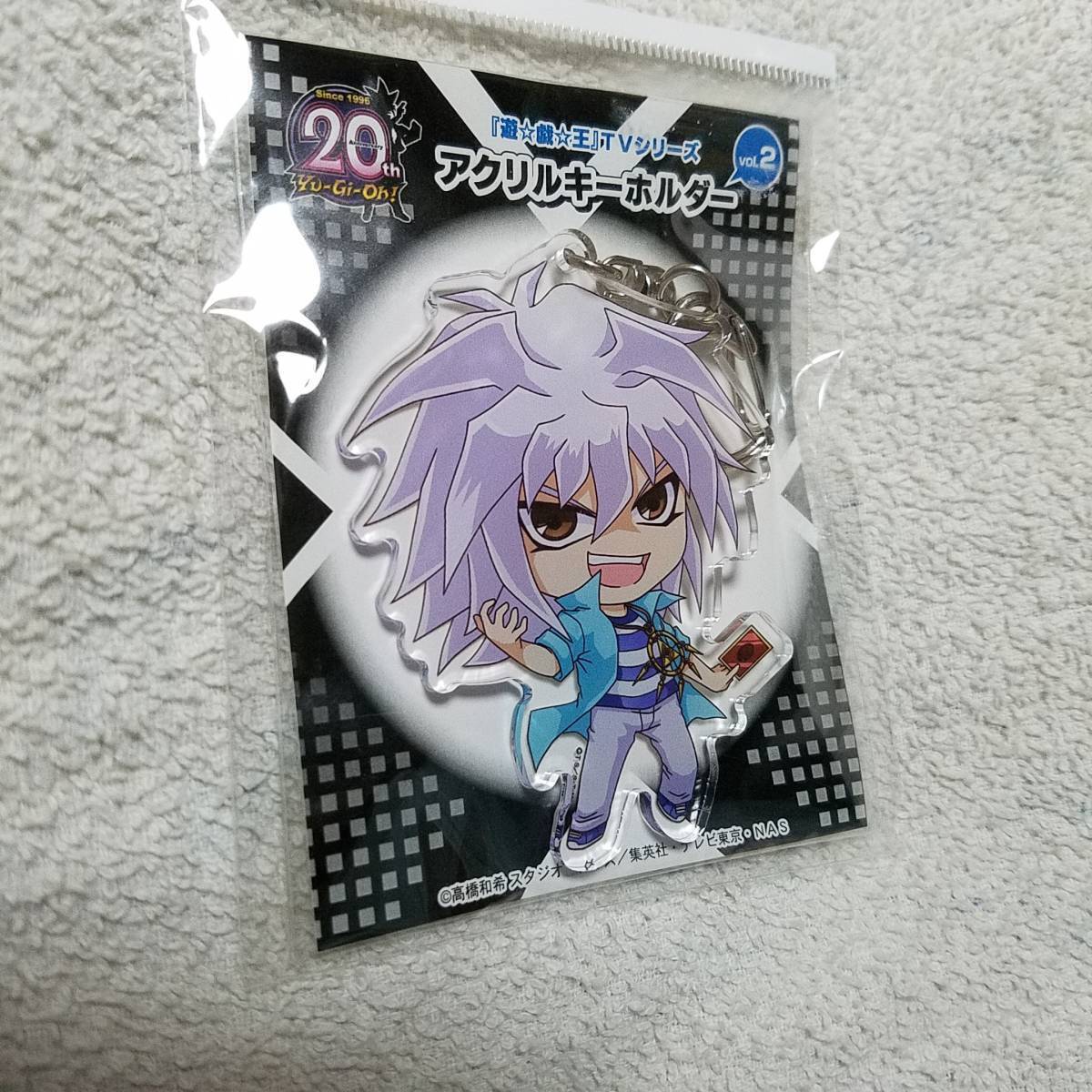 即決　遊戯王　闇バクラ　アクリルキーホルダー　ストラップ　アクキー　獏良了