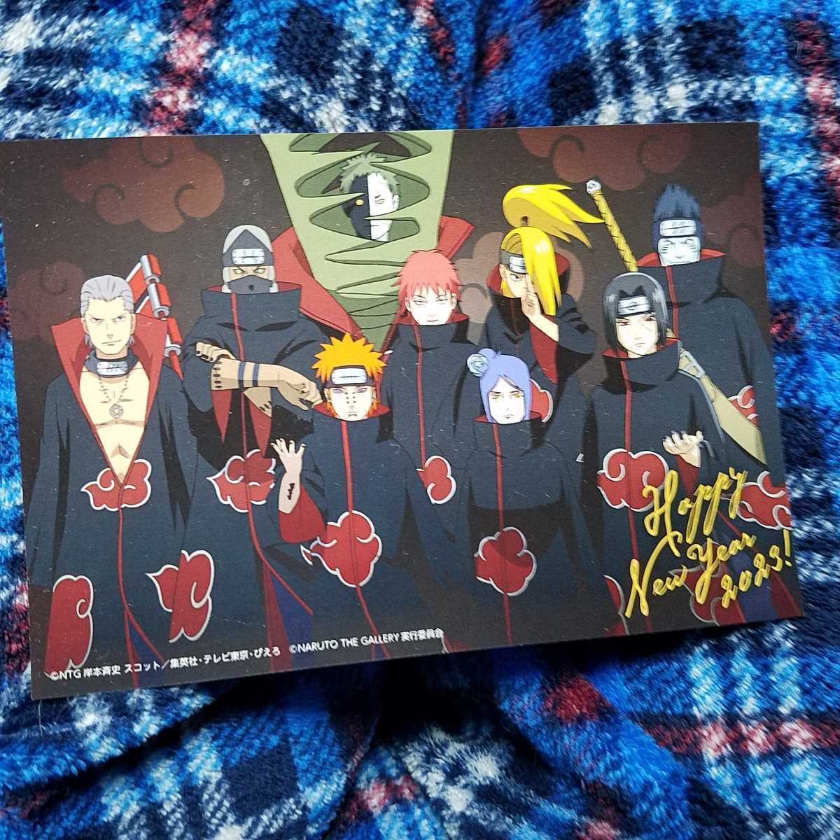 即決 NARUTO 暁　ポストカード　ギャラリー　ナルト　入場特典　GALLERY イタチ　デイダラ　サソリ　飛段　鬼鮫　角都　ペイン　小南