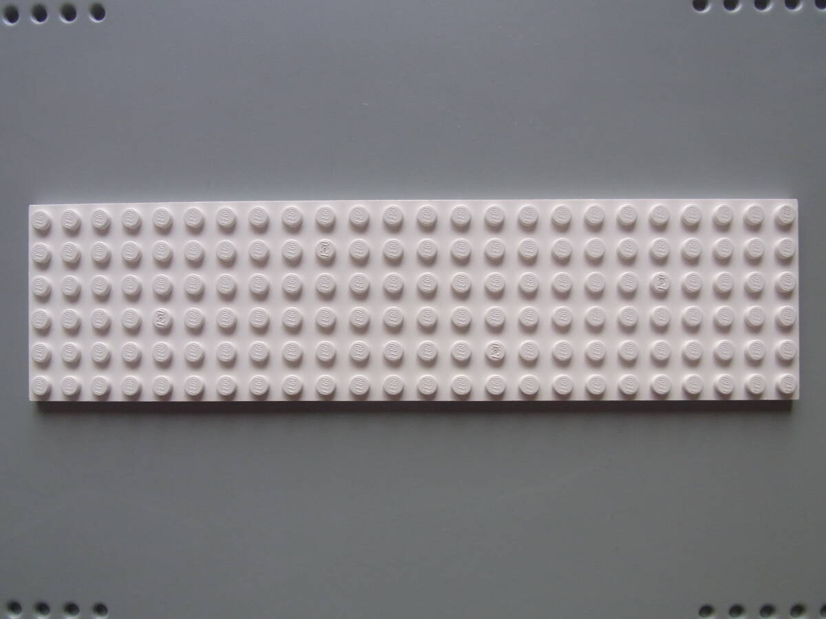 【中古】レゴランド[LEGOLAND] 6x24プレート(旧白) [3026](2) #6376,#6399ほか 基礎板 床 オールドレゴ ヴィンテージ 