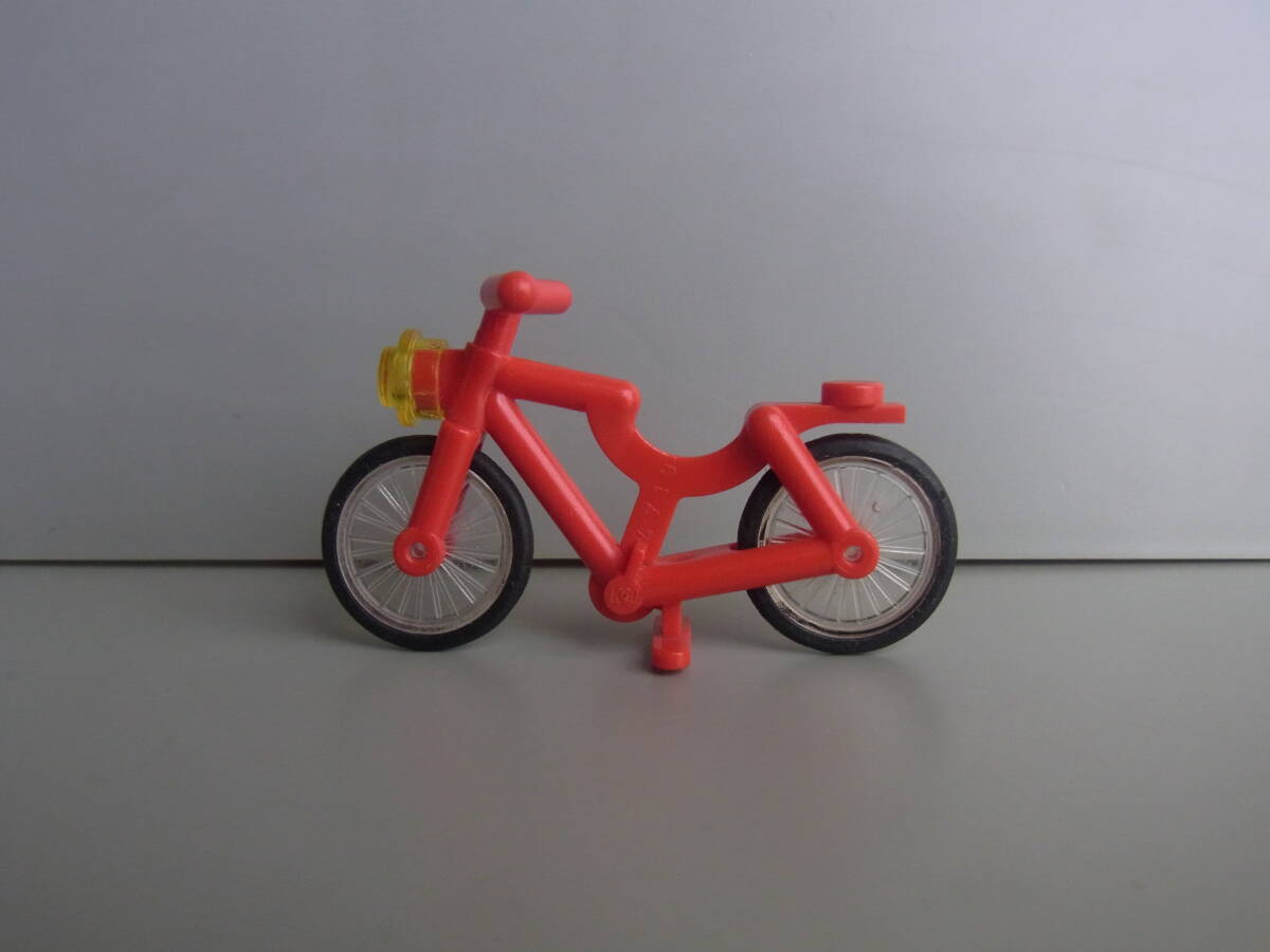 【中古】レゴ[LEGO] パラディサ他 赤い自転車(ライト付) [4719c01] #4558,#6370,#6388,#6402,#6411,#6541他 オールドレゴ ヴィンテージ