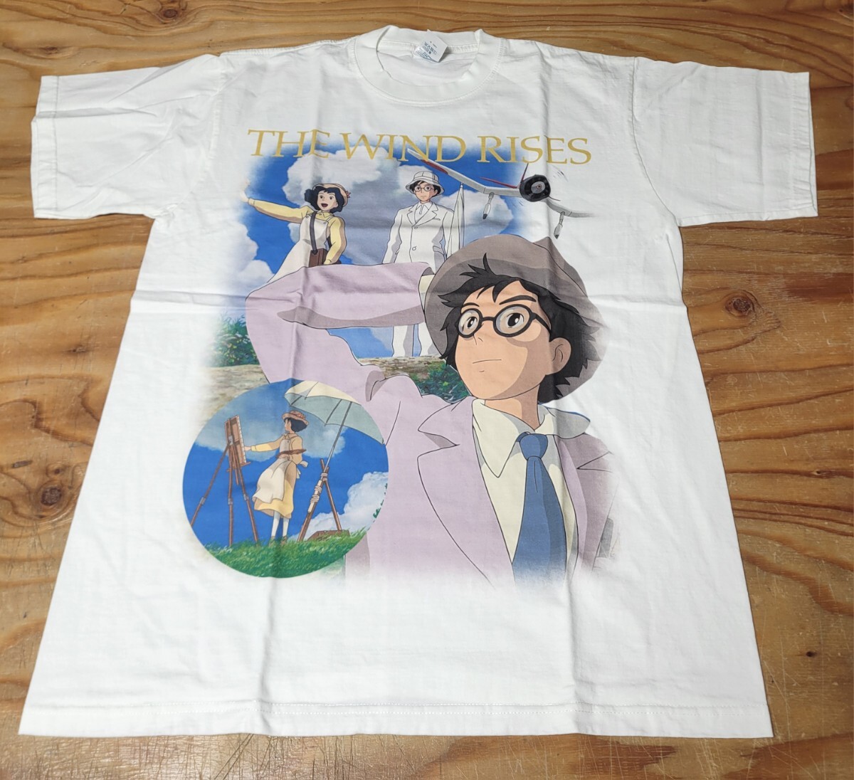 スタジオジブリ 風立ちぬ Tシャツ Lサイズ