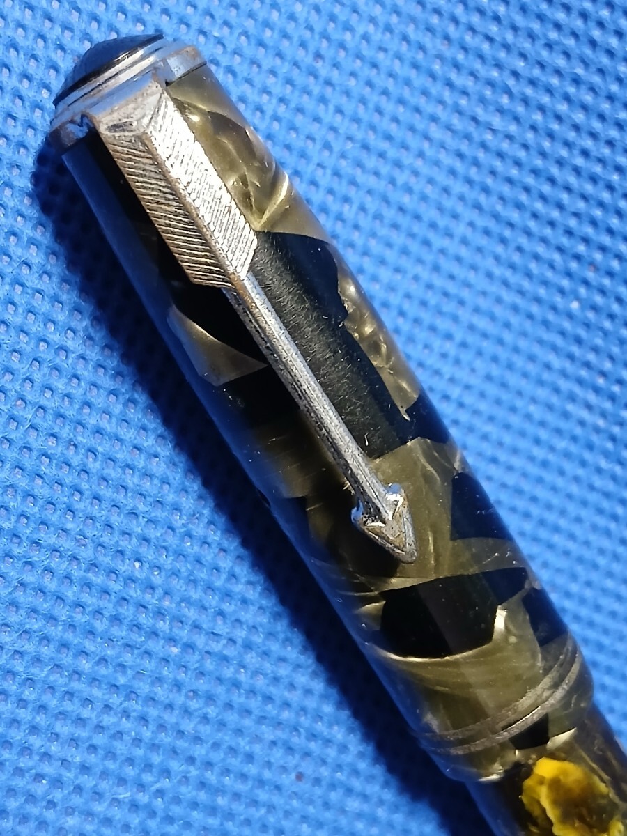 万年筆 オールド パーカー DUOFOLD ウロコ模様 14K ペン先 USA