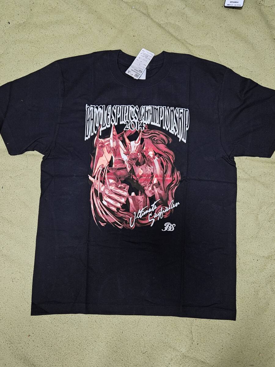 送料無料・未使用・バトスピ・バトルスピリッツ・半袖Tシャツ・Lサイズ・チャンピオンシップ2014