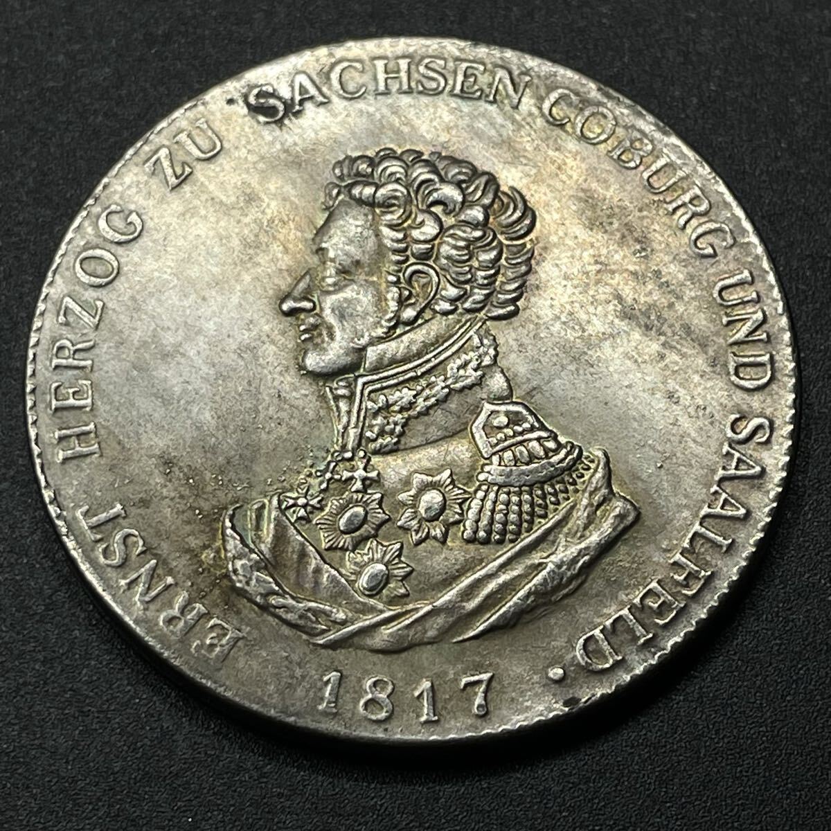 古銭 ドイツ ザクセン＝コーブルク＝ゴータ公国 1817年 エルンスト1世 国章 硬貨 貨 記念幣 コレクション コイン