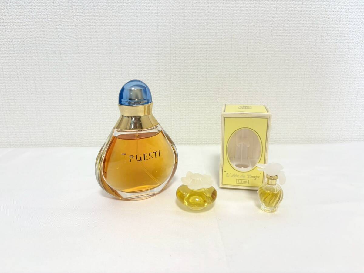 H2724*1　香水　3点まとめて　TIFFANY&Co.　ティファニー　TRUESTE　50ml　NINA RICCI　ニナリッチ　オードトワレ　