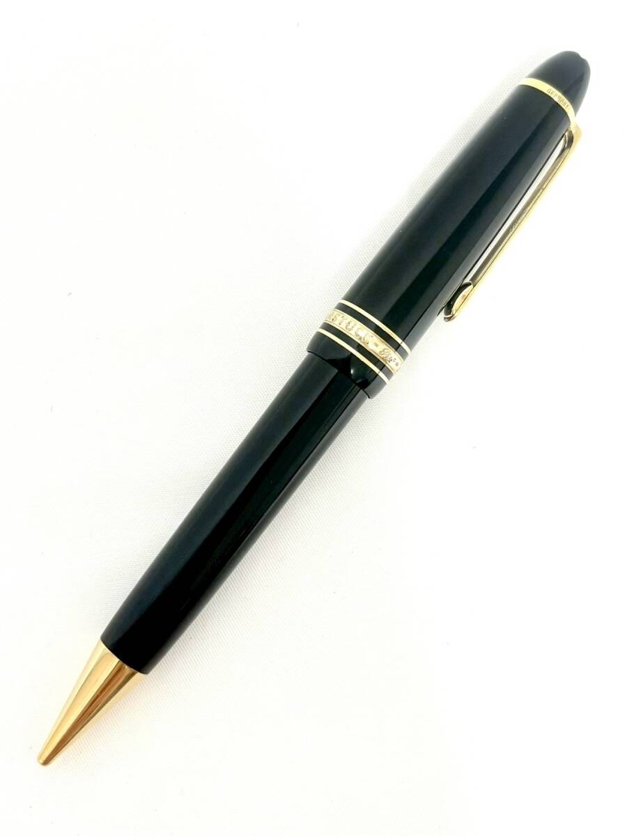 T193*4　MONTBLANC　モンブラン　MEISTER STUCK　マイスターシュティック　CD2123683 　シャーペン　ブラック×ゴールド　筆記用具
