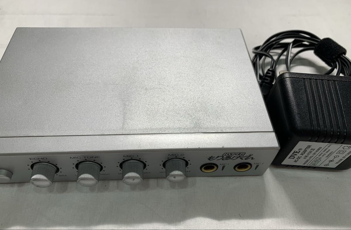 【動作未確認】メディアコム家庭用カラオケミキサー「NEW HYPERもりあげくん」TKY-18 1円〜【L456-A.IMP】