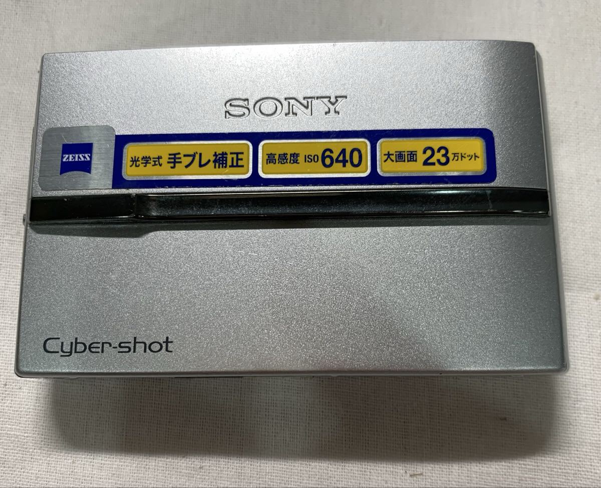【現状品】SONY サイバーショット「DSC-T9」 デジカメ 1円〜【L480-A.TK】