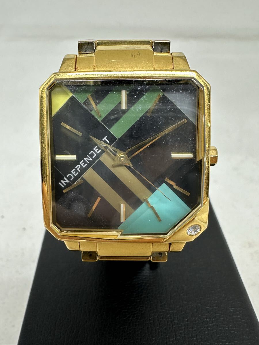 CITIZEN/シチズン インディペンデント クォーツ腕時計 ジャンク品 1円〜【L347.YUB】 