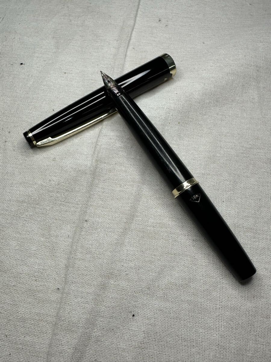 【筆先18K刻印あり】PILOT/パイロット エリート ヴィンテージ万年筆 1円〜【L383.YUB】 