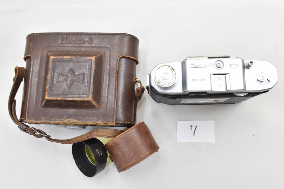 【7】 MAMIYA 6 フィルムカメラ 光学機器