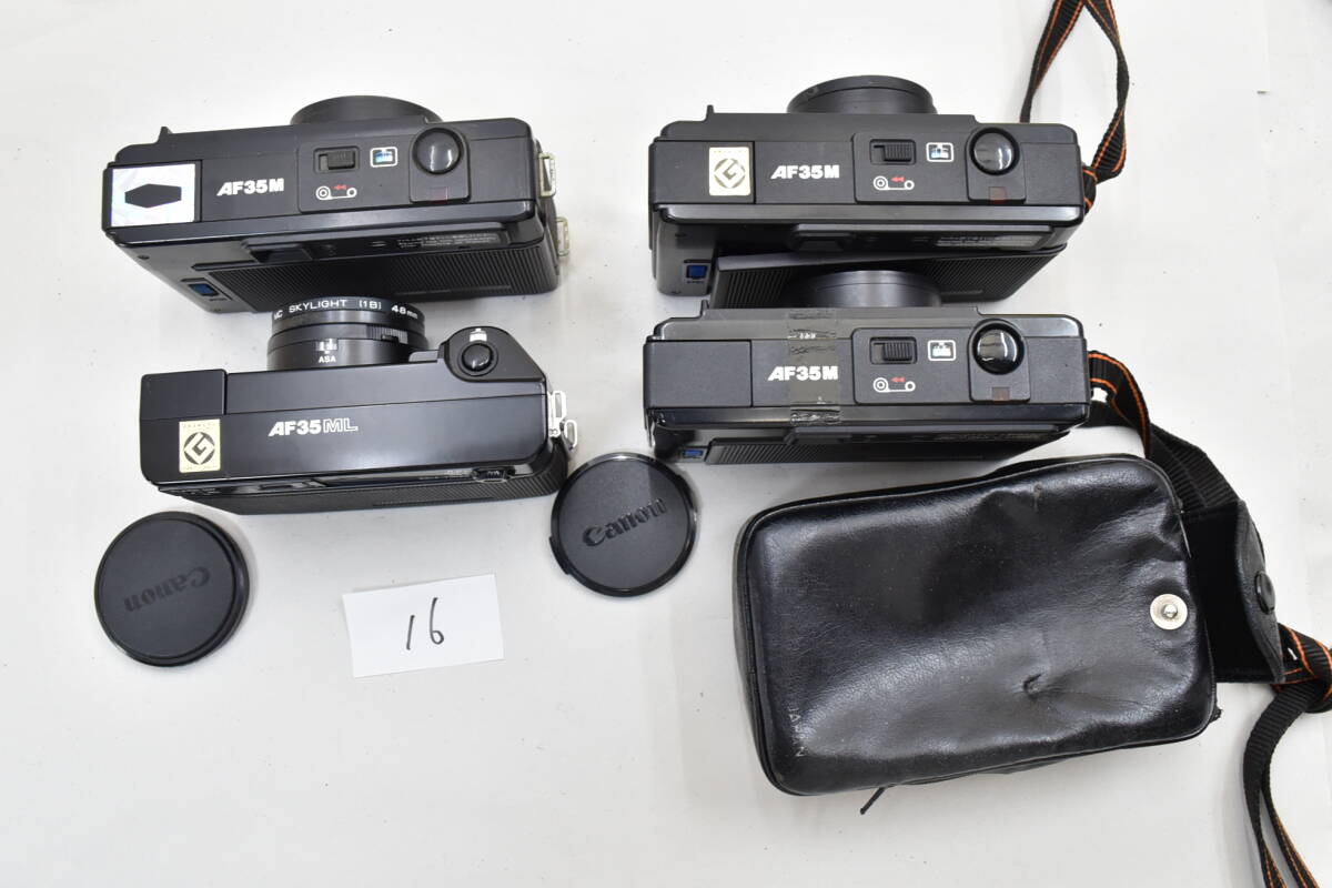 【16】 CANON AF35M/CANON AF35ML フィルムカメラ 光学機器