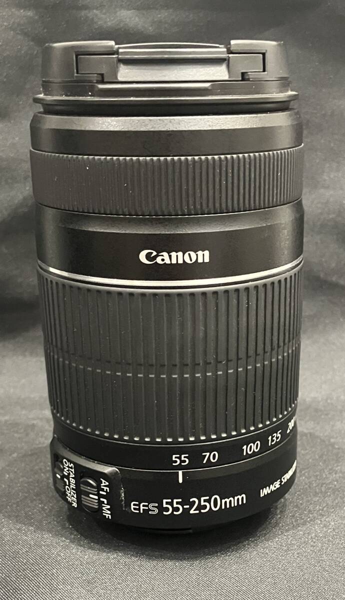 #19134【動作未確認1円出品】CANON キャノン EFS55-250㎜ ZOOM LENS 1：4-5.6 IS Ⅱ カメラレンズ