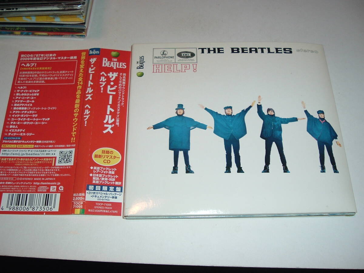 紙ジャケ帯付★ザ・ビートルズ★THE BEATLES/HELP!★63年★ヘルプ！4人はアイドル★+ドキュメンタリー映像★ TOCP-71005