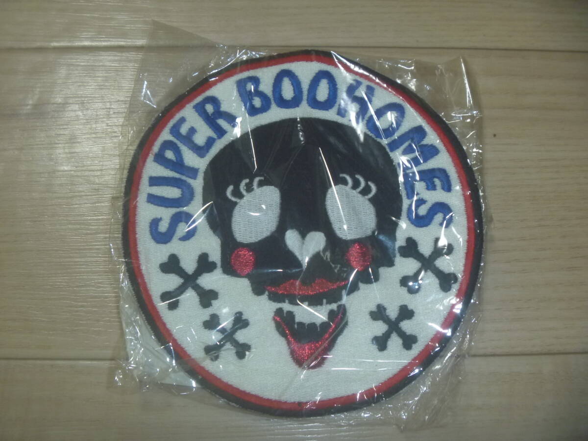 ★新品・未使用品！【ワッペン・SUPER　BOOHOMES】★
